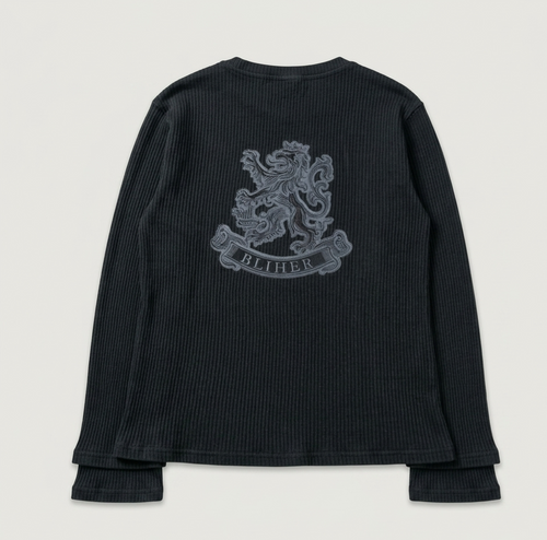 BLH Script Waffle Longsleeve