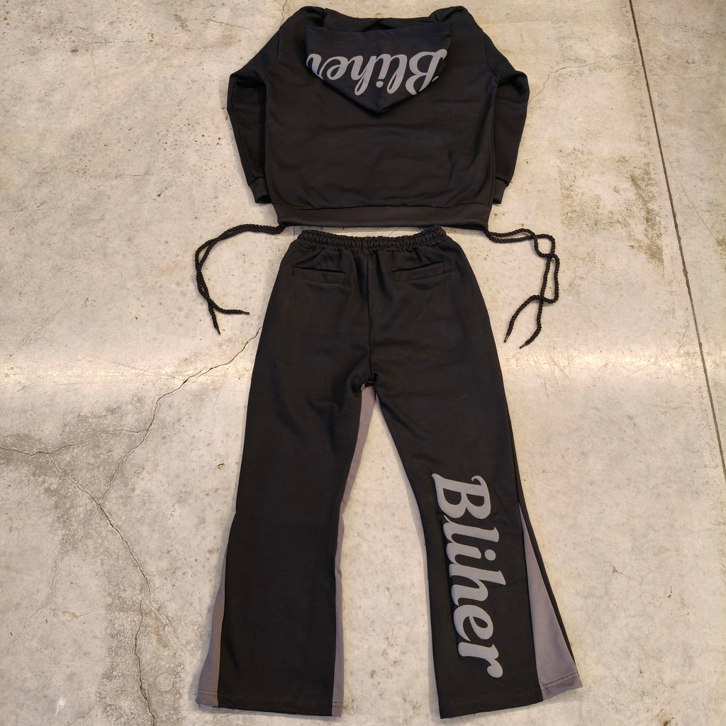 Black & Grey Tracksuit