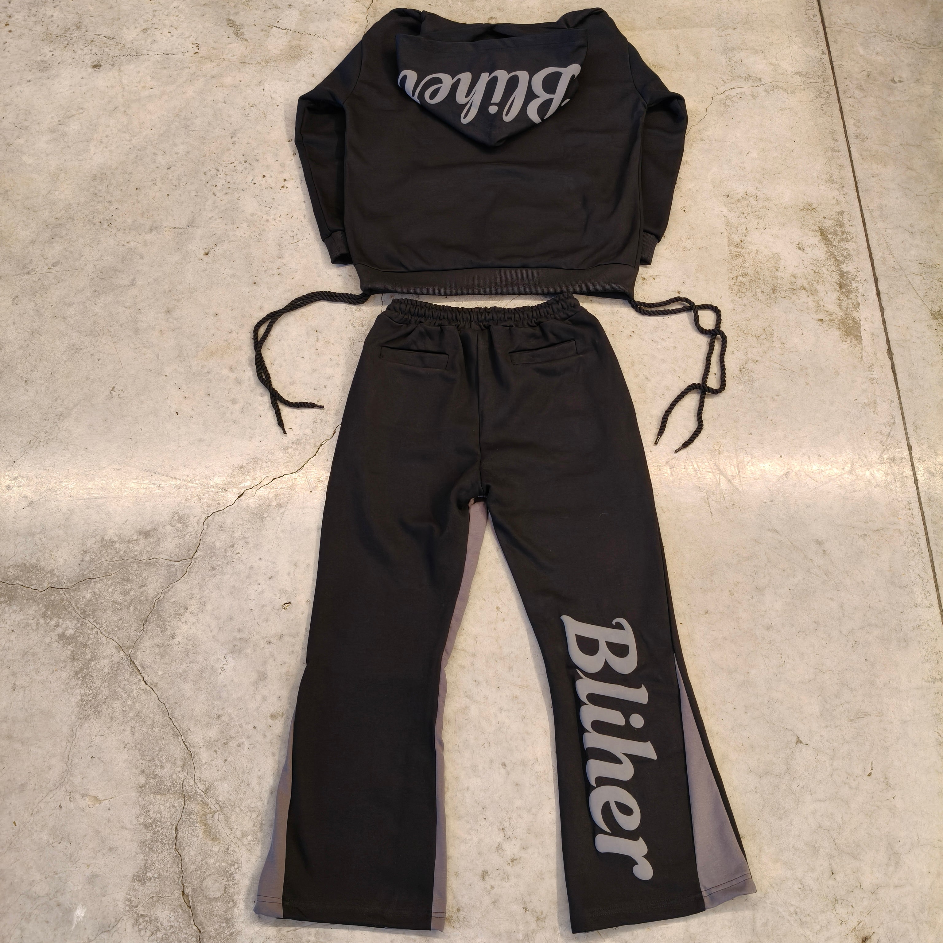 Black & Grey Tracksuit