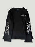 BLH Script Waffle Longsleeve