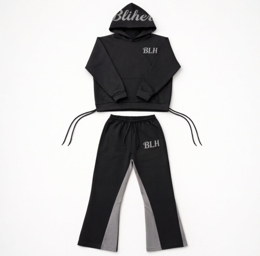 Black & Grey Tracksuit